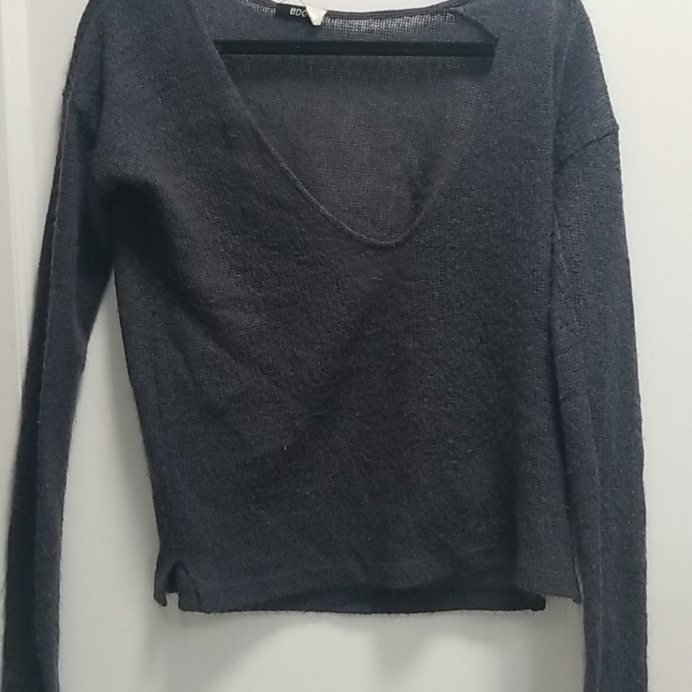 BDG Dark Grey Knit Sweater